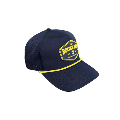 Rock’s BBQ Hey Boo Stacked HYDRO PVC Patch Hat – Shade Your Face, Not Your Flavor
